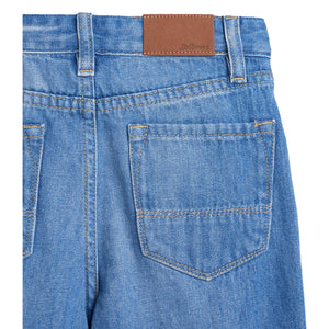 5 pocket style jeans in blue from bellerose for kids