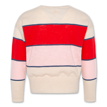 Load image into Gallery viewer, AO76 Striped Boatneck
