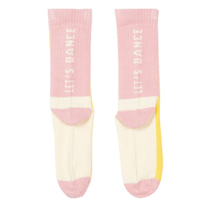 Hundred Pieces Pack of 2 Cheesy Dance Socks
