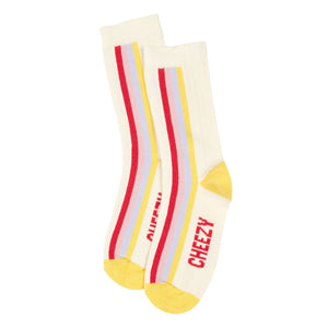 Hundred Pieces Pack of 2 Cheesy Dance Socks