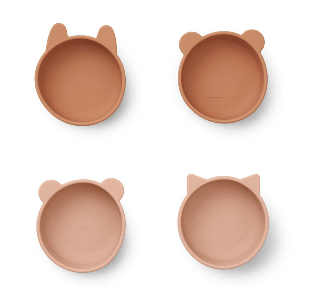 Liewood Iggy Silicone Bowls 4 Pack