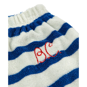 Bobo Choses Blue Stripes Terry Bloomer ss23