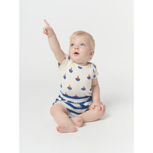 Load image into Gallery viewer, Bobo Choses Blue Stripes  Bloomer