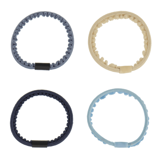 Kknekki thin hair ties 4pcs