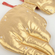 Load image into Gallery viewer, Meri Meri Gold Quilted Angel Wings