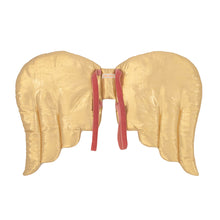 Load image into Gallery viewer, Meri Meri Gold Quilted Angel Wings for kids/childrens