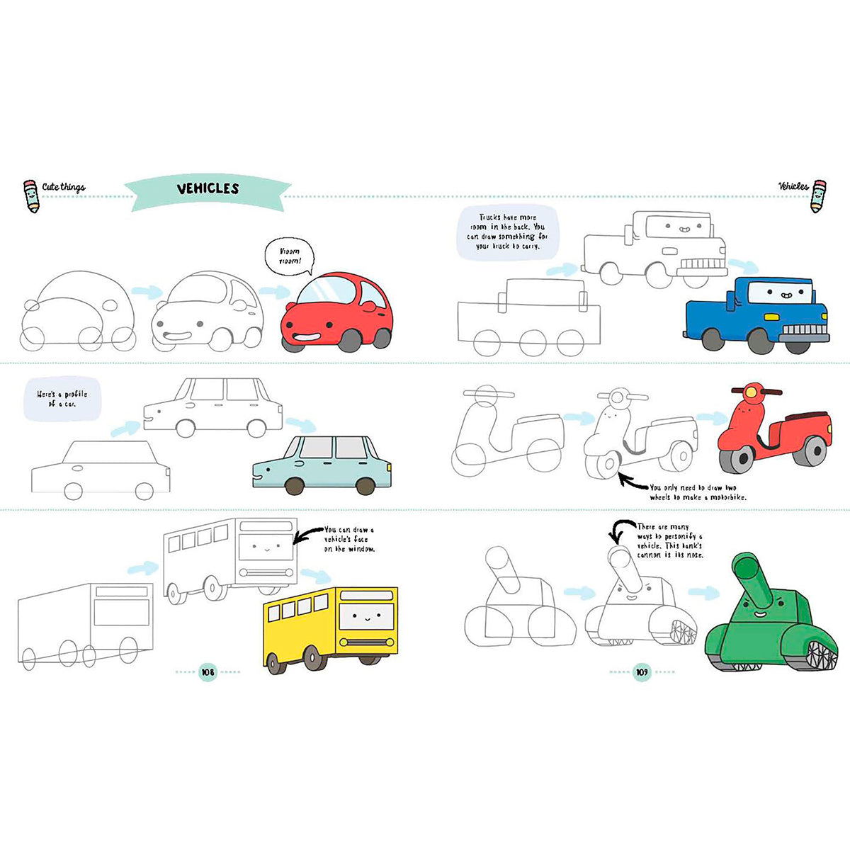 Kawaii: How To Draw Really Cute Stuff for kids