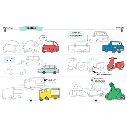Kawaii: How To Draw Really Cute Stuff for kids