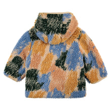 Load image into Gallery viewer, Bobo Choses Shadows Jacquard Hooded Sheepskin Jacket for babies and toddlers