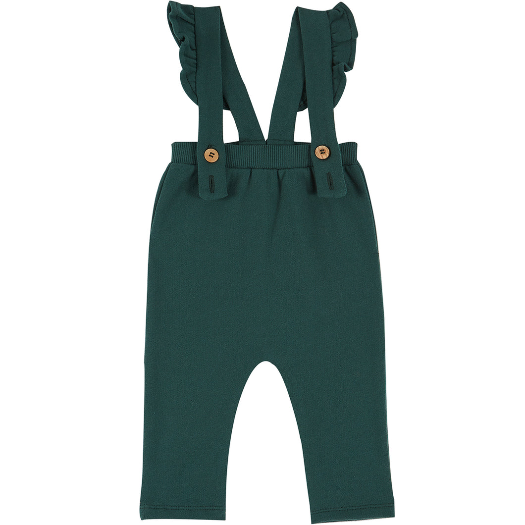 Emile et Ida Green Jumpsuit/trousers for babies and toddlers