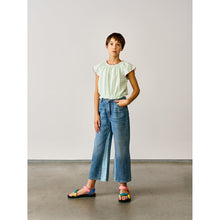 Load image into Gallery viewer, mint gingham blouse from bellerose kids