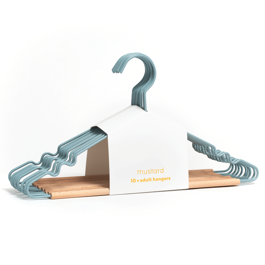 Mustard Made Adult Top Hanger in Ocean