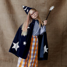 Load image into Gallery viewer, Meri Meri Blue Velvet Wizard Costume