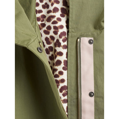 kids raincoat in green 