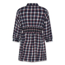 Load image into Gallery viewer, AO76 Nova Blue Check Dress for kids/children and teens/teenagers