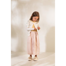 Load image into Gallery viewer, pale rose sarah skirt with buttons and elastic adjustable waistband for toddlers and kids from marmar copenhagen