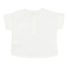 Load image into Gallery viewer, baby short-sleeve linen shirt from buho barcelona