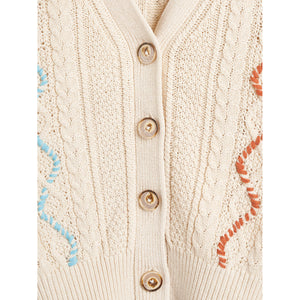 Fisherman-style cardigan for kids from Bellerose