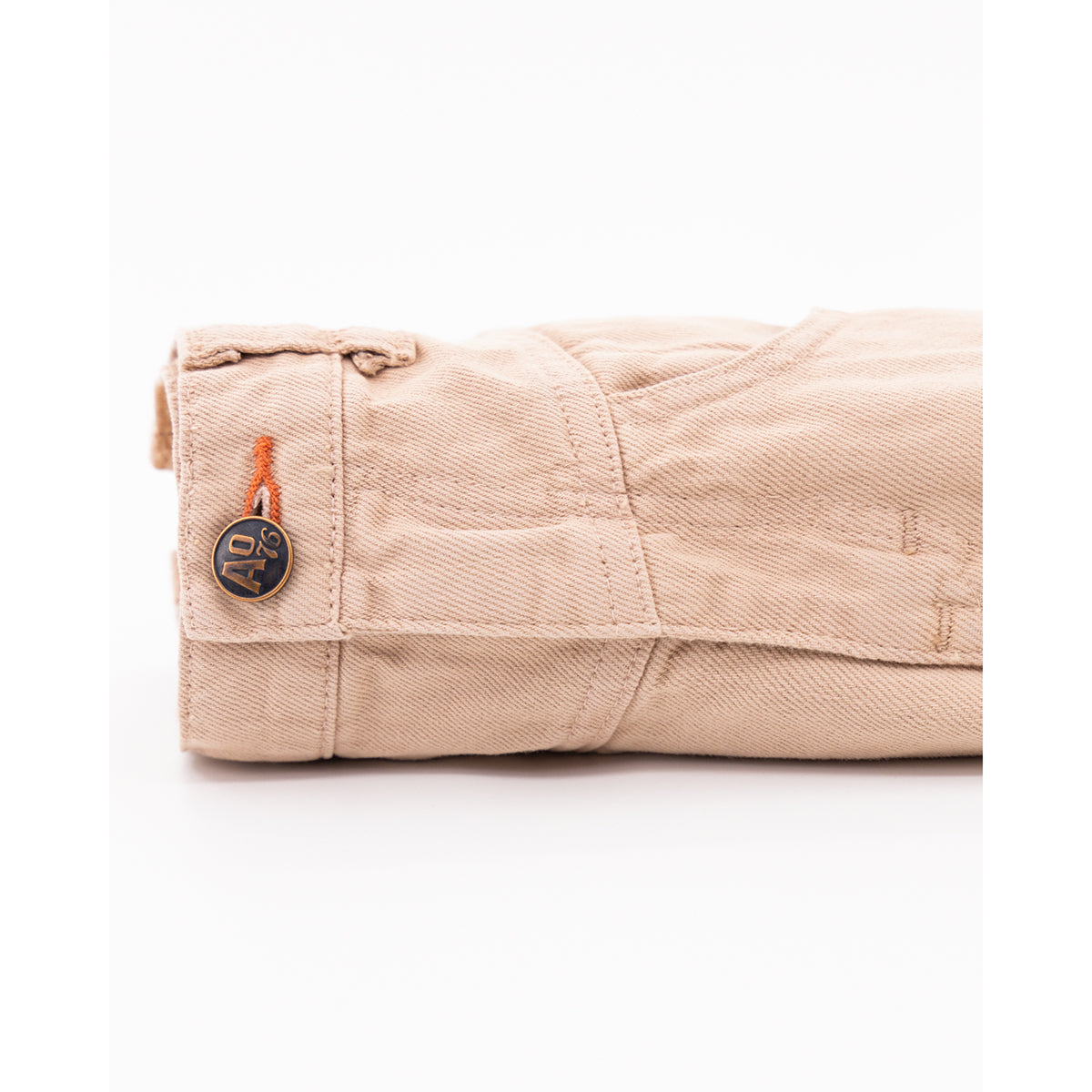 high quality cotton juana colour trousers/pants in a tapered fit with 5 pockets from ao76 for kids/children and teens/teenagers