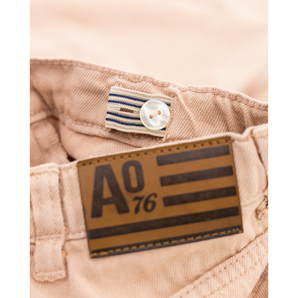 juana colour trousers/pants with an adaptable inside elastic from ao76 for kids/children and teens/teenagers