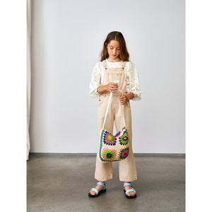 Bellerose Kids Pepito Overall in Pink