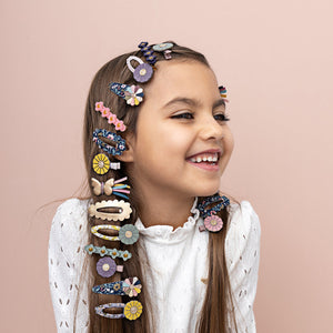 Winter flora butterfly clip pack with butterfly clic-clacs from mimi & lula for kids/children