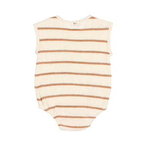 cotton terry cloth romper for babies from búho