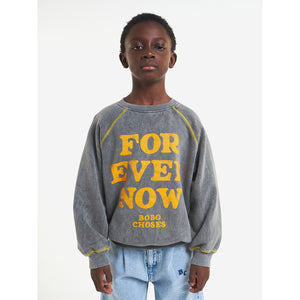 Bobo Choses Forever Now Yellow Sweatshirt