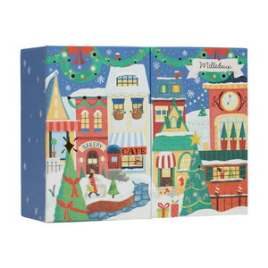 Milledeux Advent Calendar City Silver version with 24 hair accessory gifts