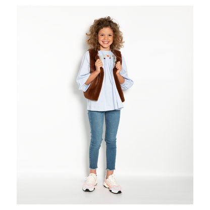 AO76 Bodywarmer Fur