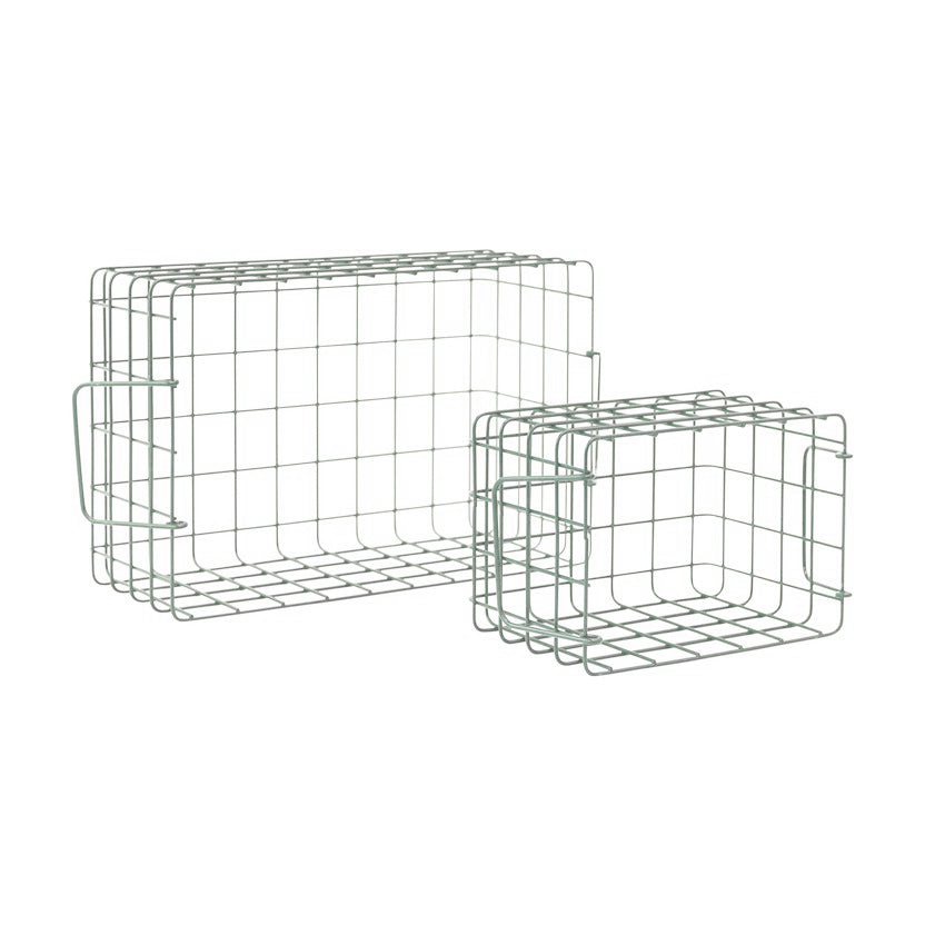 Mustard Made Baskets in Sage