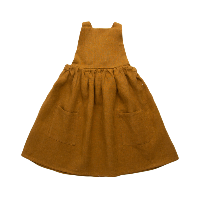 Nellie Quats Conkers Pinafore Dress