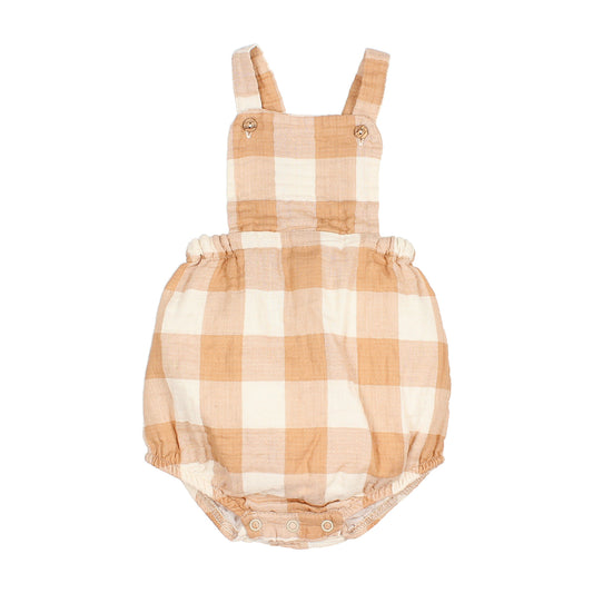 Búho Gingham Romper