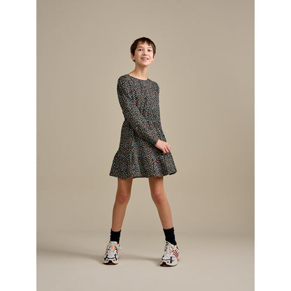 tiny floral pattern pagode dress from bellerose for kids/children and teens/teenagers
