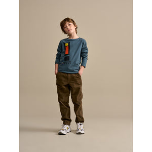 kenno long sleeve t-shirt in the colour DOVE/blue from bellerose for kids/children and teens/teenagers