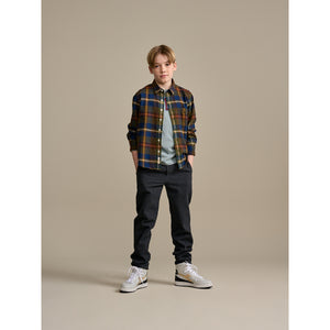 gaspar shirt with Denim patches on the sleeves for kids/children and teens/teenagers from bellerose