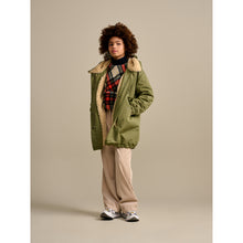 Load image into Gallery viewer, harbour parka coat with flap pockets and dropped shoulders from bellerose for kids/children and teens/teenagers