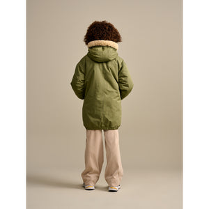 harbour parka coat with elasticated cuffs and hem from bellerose for kids/children and teens/teenagers