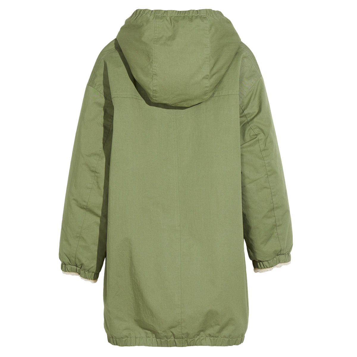 harbour parka coat with a cotton blend and teddy lining from bellerose for kids/children and teens/teenagers