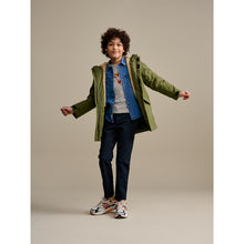 Load image into Gallery viewer, haron water repellent parka with contrasting teddy lining from bellerose for kids/children and teens/teenagers