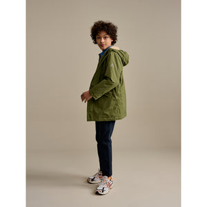 haron parka with a large hood and concealed drawstring from bellerose for kids/children and teens/teenagers