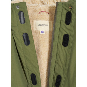 haron parka in colour ARMY/green from bellerose for kids/children and teens/teenagers