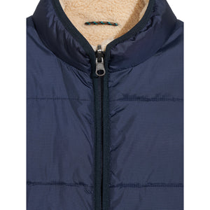 reversible hans bodywarmer with Contrasting zipped pocket from bellerose for kids/children and teens/teenagers