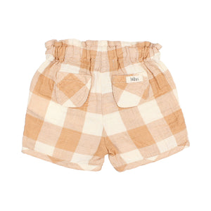 Búho Gingham Shorts for babies and toddlers