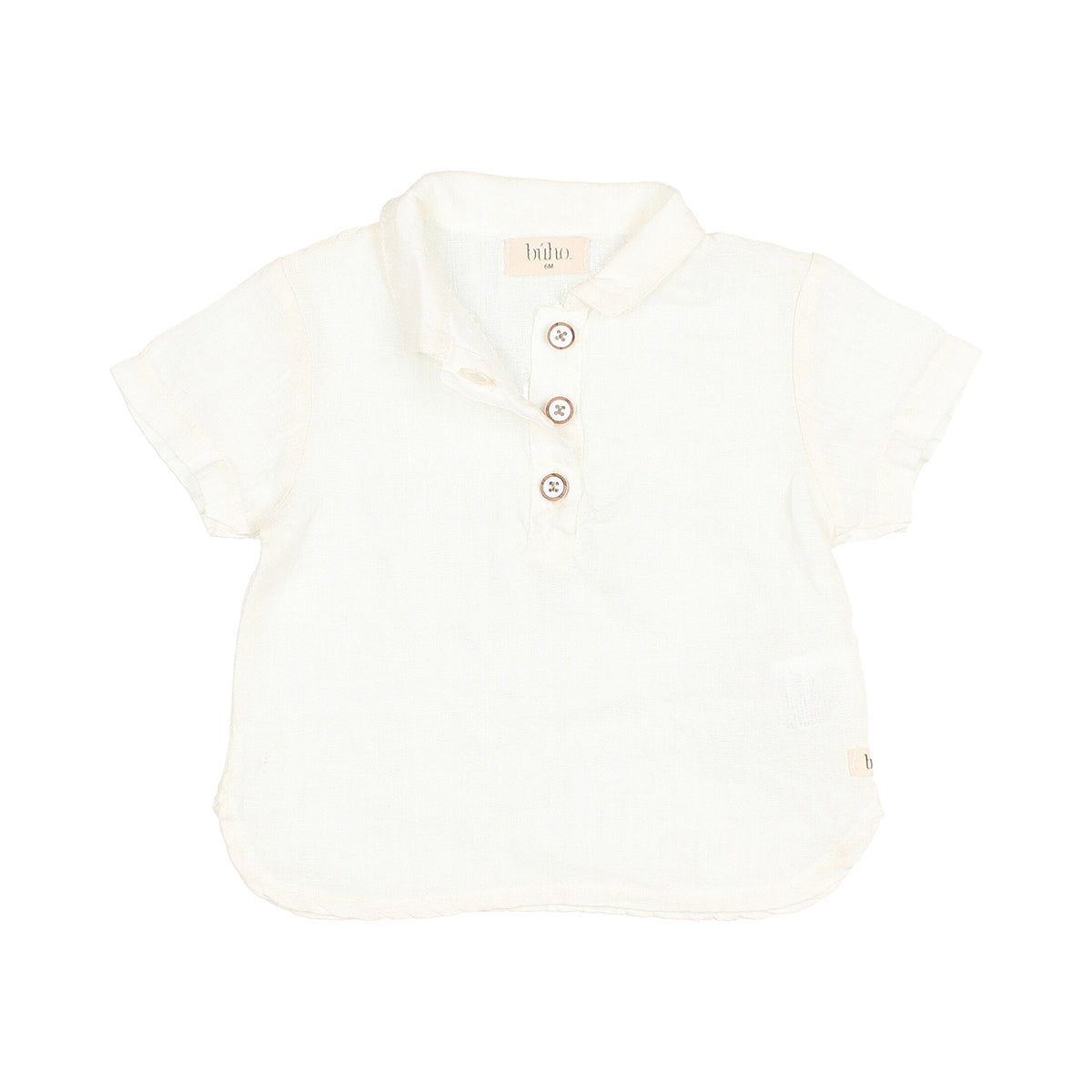 Búho Linen Shirt for babies and toddlers