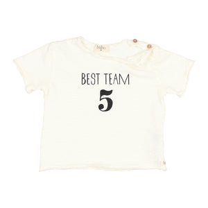Búho Best Team T-Shirt for babies and toddlers