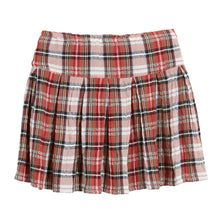 Load image into Gallery viewer, aka skirt with rock-infused check pattern for kids/children and teens/teenagers from bellerose