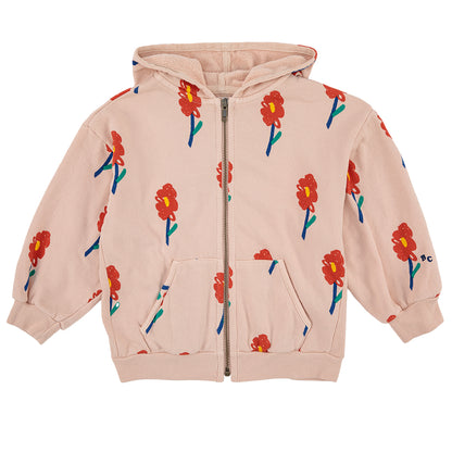 Bobo Choses Flowers All Over Hooded Sweatshirt