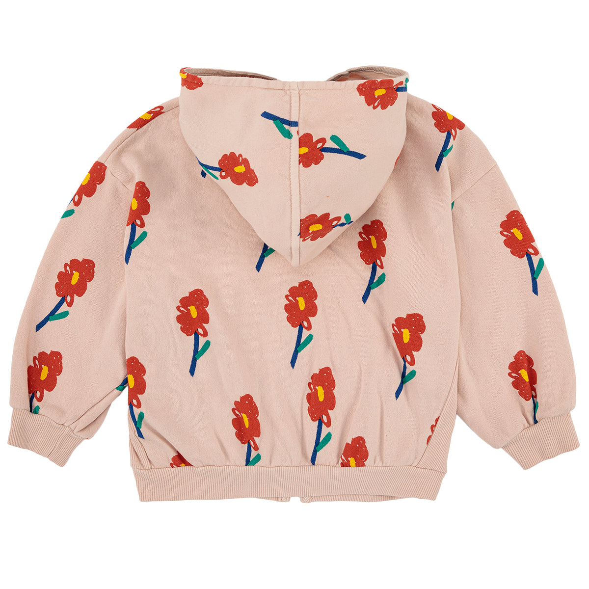 Bobo Choses Flowers All Over Hooded Sweatshirt