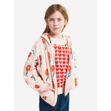 Load image into Gallery viewer, Bobo Choses Flowers All Over Hooded Sweatshirt
